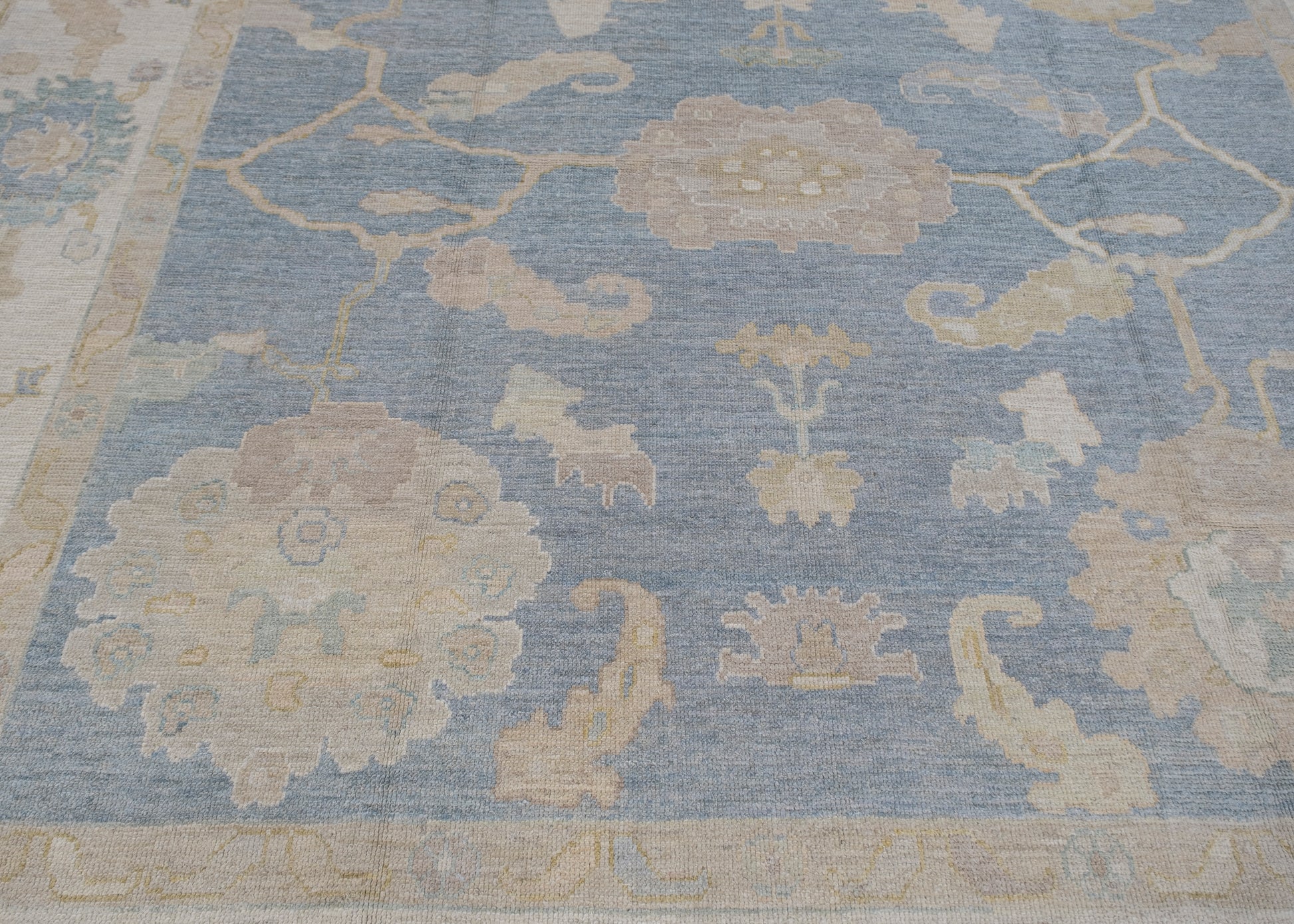 Square Turkish Oushak Rug 10'2" x 10'5" #11670