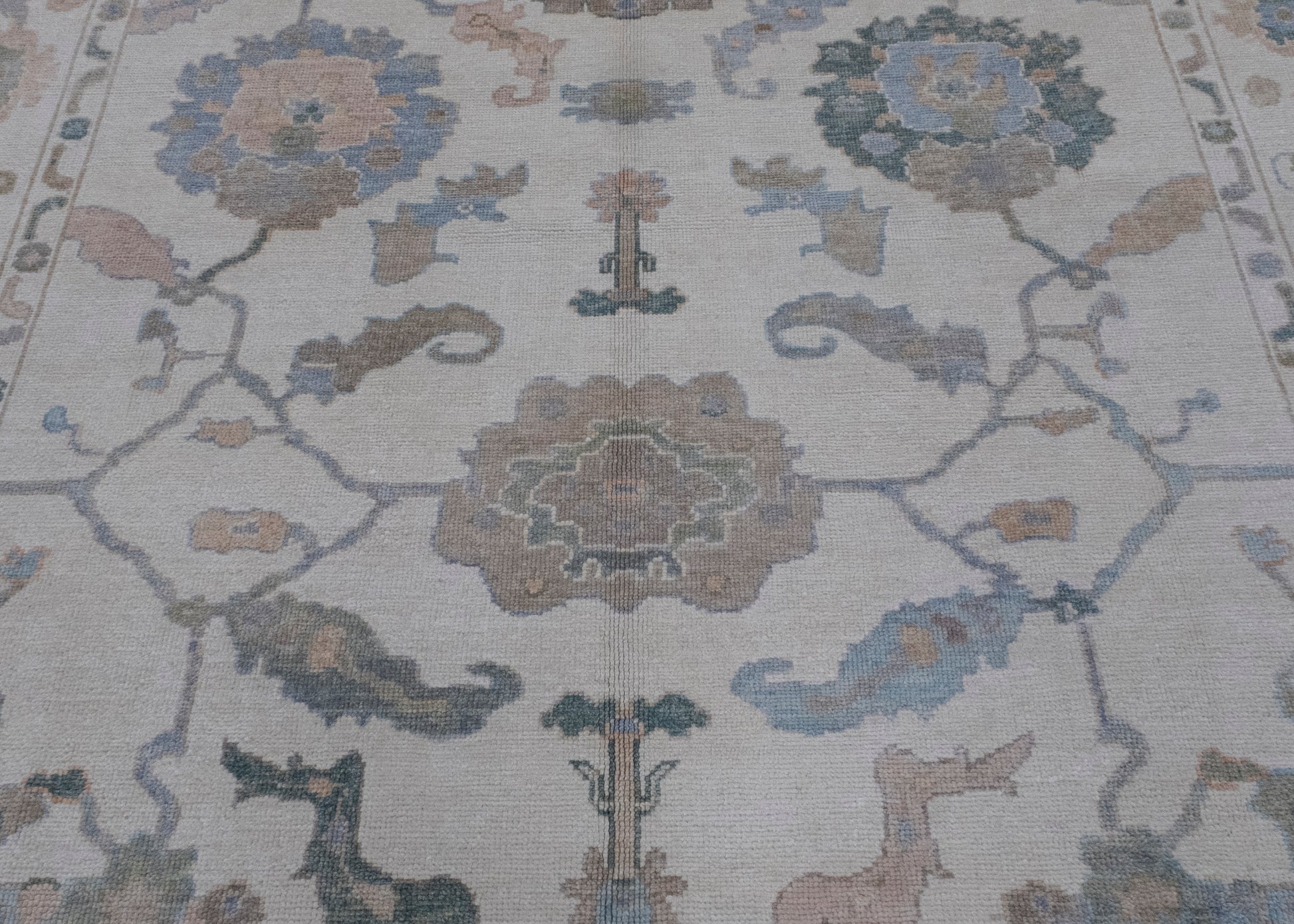Turkish Oushak Rug 8'4" x 9'8" #16743