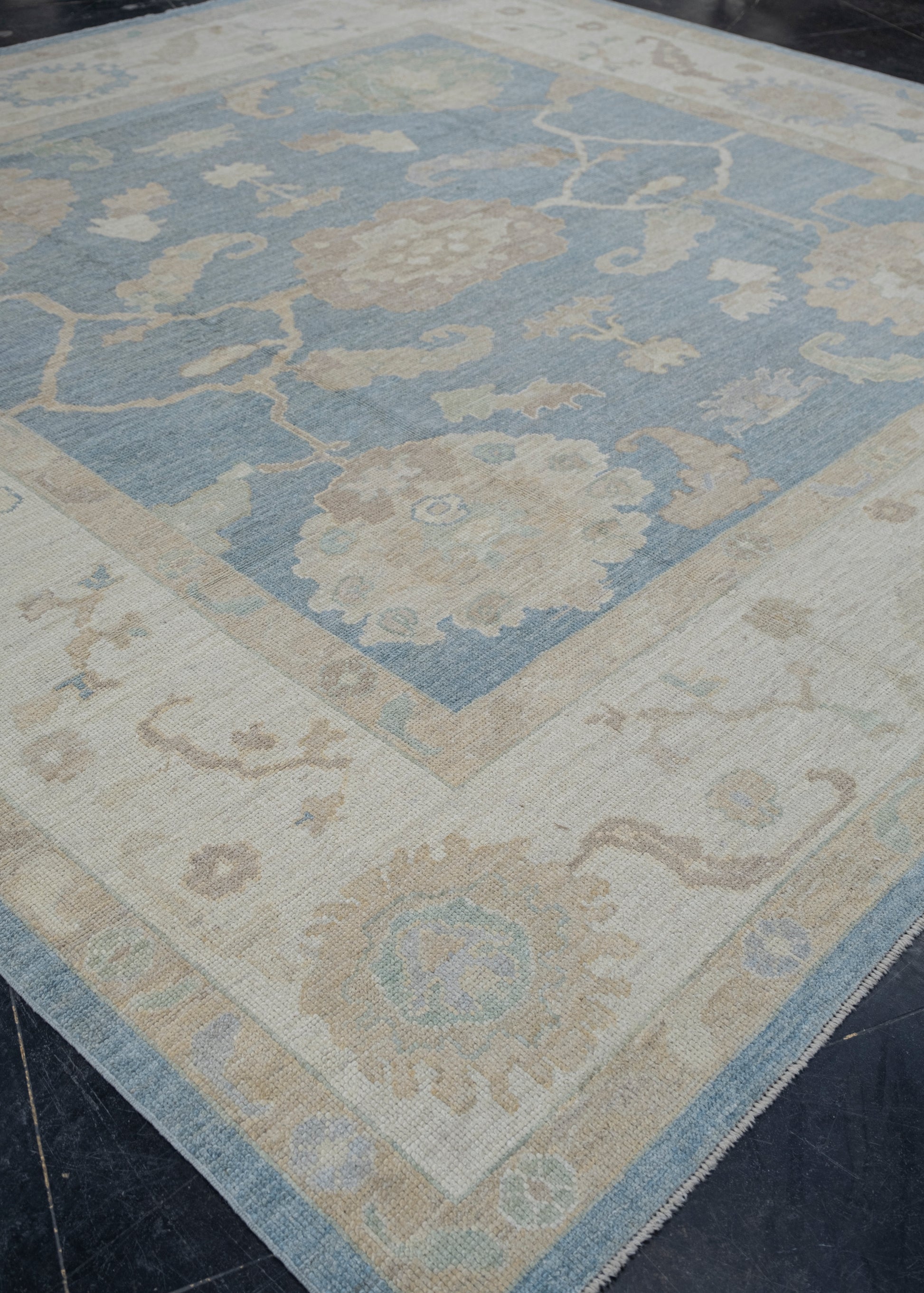 Square Turkish Oushak Rug 10' x 10'2" #11634