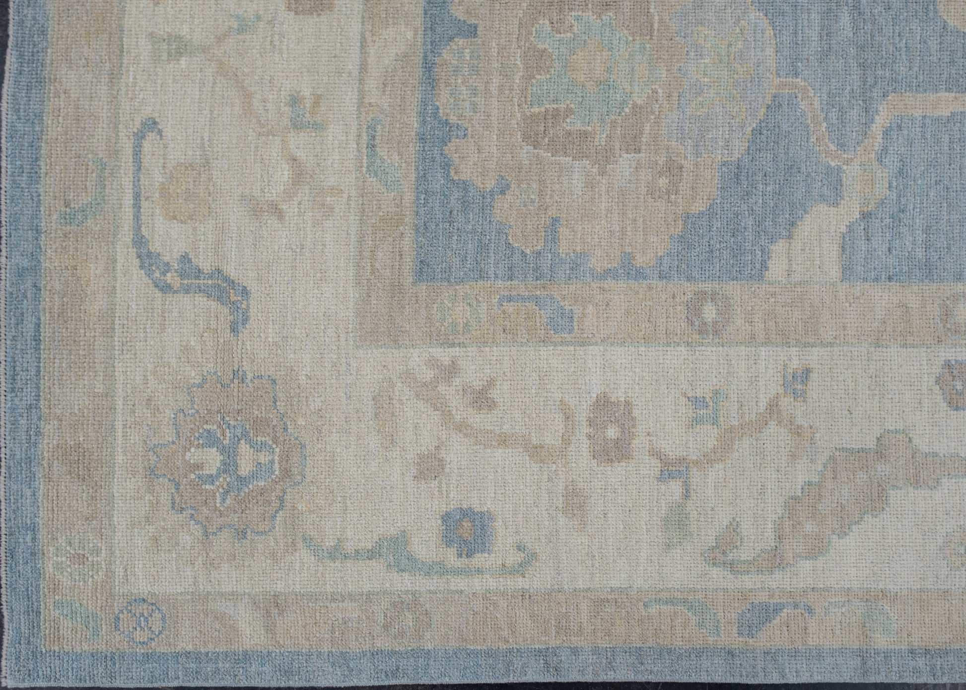 Square Turkish Oushak Rug 10' x 10'2" #11634
