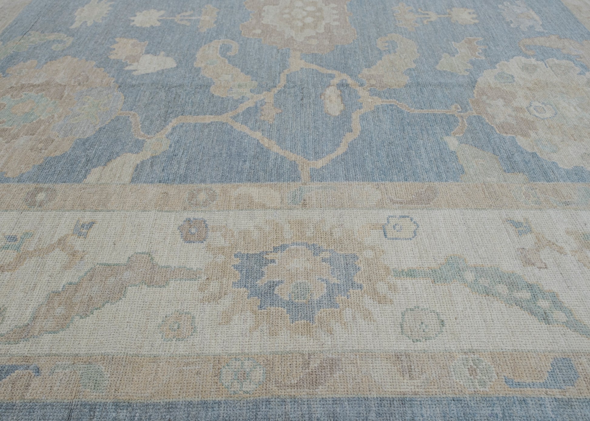 Square Turkish Oushak Rug 10' x 10'2" #11634