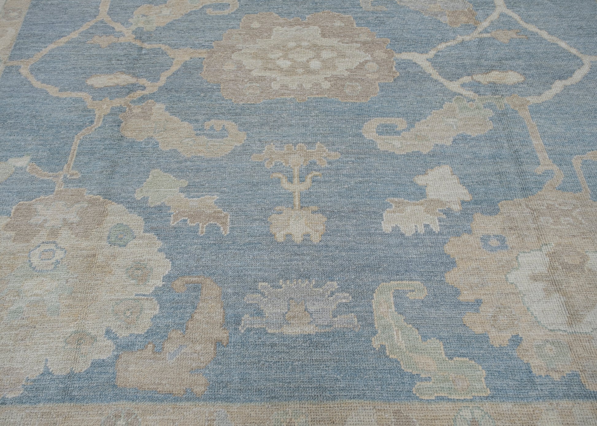 Square Turkish Oushak Rug 10' x 10'2" #11634