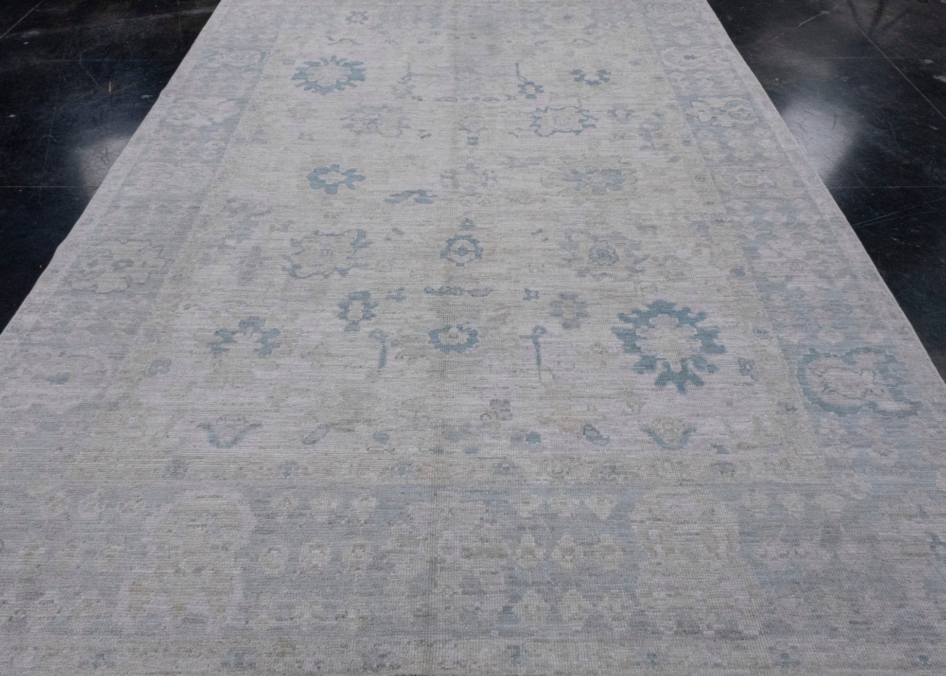 Turkish Oushak Rug 7'4" x 9'10" #16851