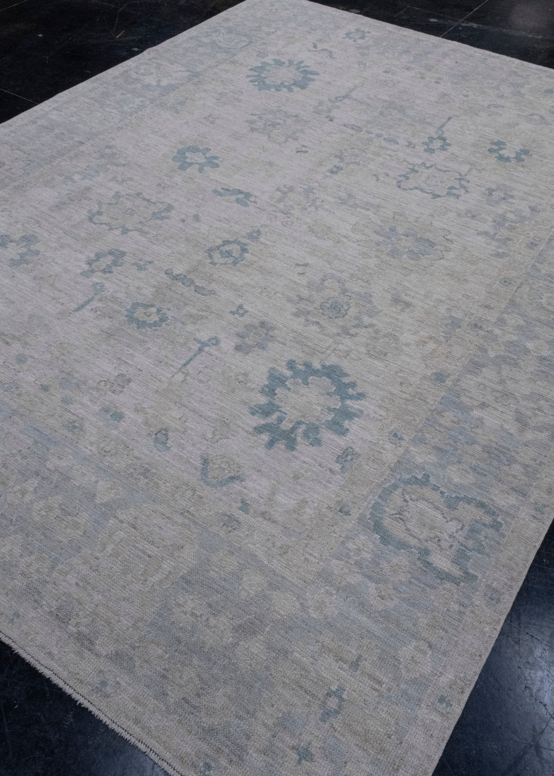 Turkish Oushak Rug 7'4" x 9'10" #16851