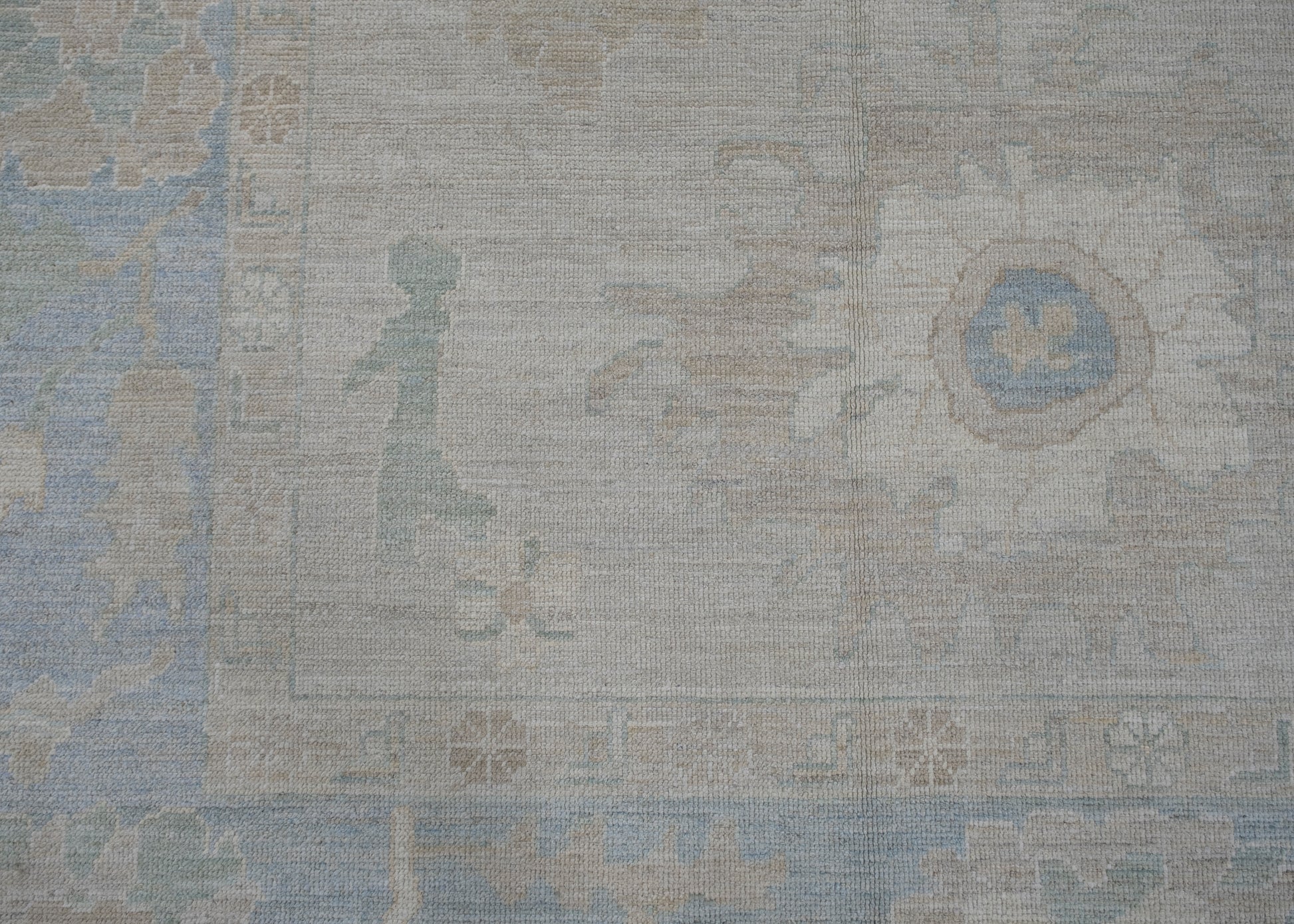 Square Turkish Oushak Rug 12' x 12'6" #11662