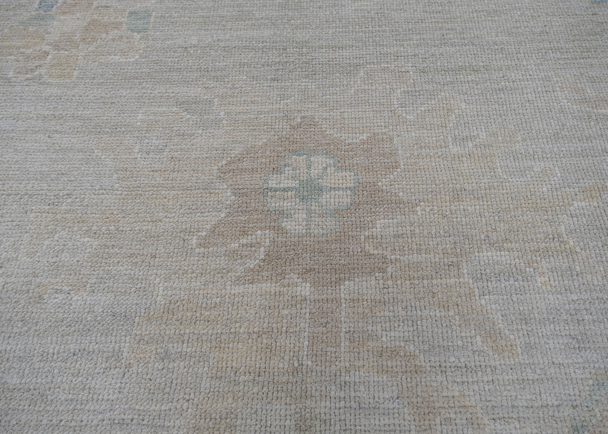 Square Turkish Oushak Rug 12' x 12'6" #11662