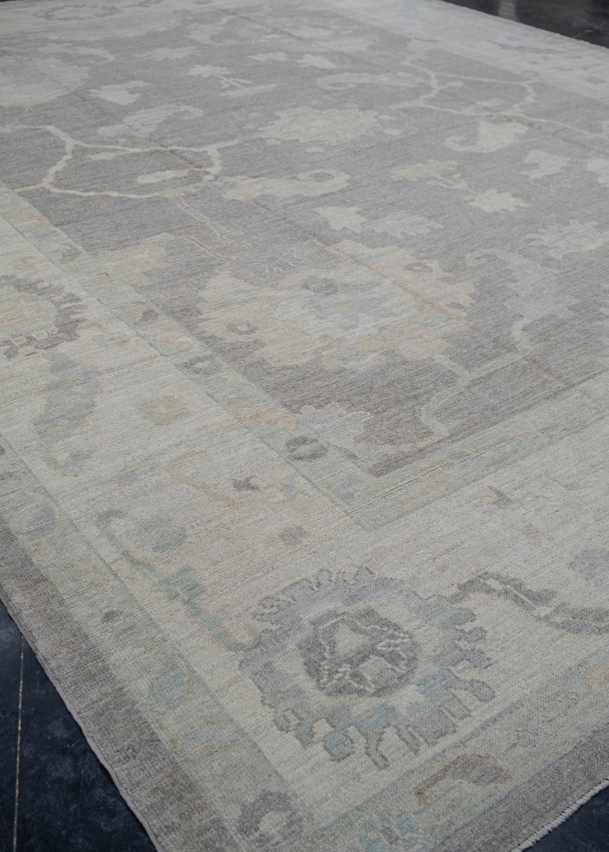 Turkish Oushak Rug 12'2" x 15'8" #11716
