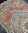 Turkish Oushak Runner Rug 3' x 12'8" #16725