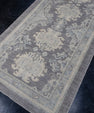 Turkish Oushak Runner Rug 3'1" x 13'9" #16223