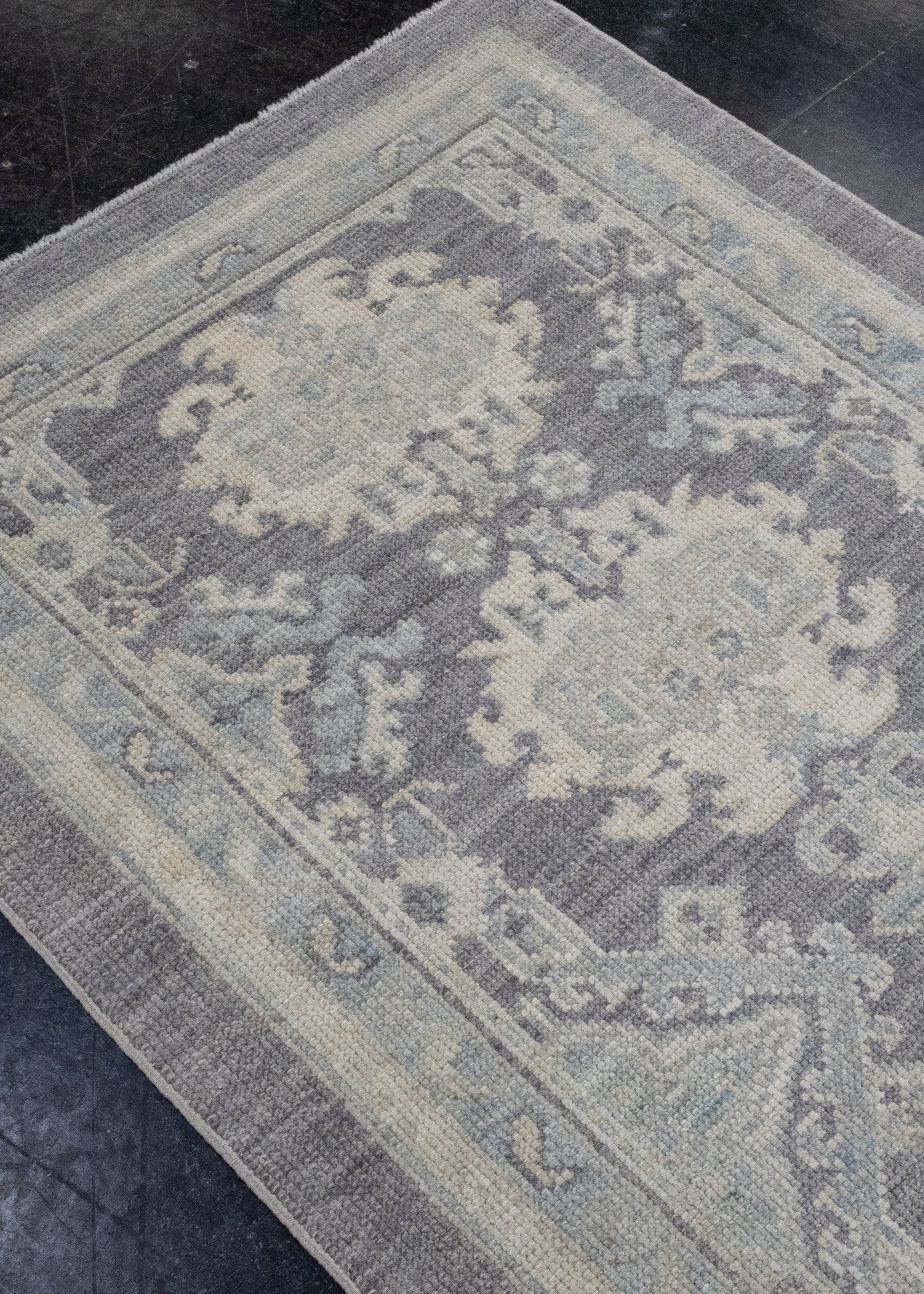 Turkish Oushak Runner Rug 3'1" x 13'9" #16223