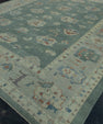 Turkish Oushak Rug 12'4" x 14'8" #17998