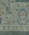 Turkish Oushak Rug 12'4" x 14'8" #17998