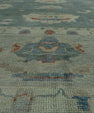 Turkish Oushak Rug 12'4" x 14'8" #17998