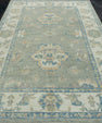 Turkish Oushak Rug 6'2" x 9' #17720