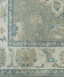 Turkish Oushak Rug 6'2" x 9' #17720