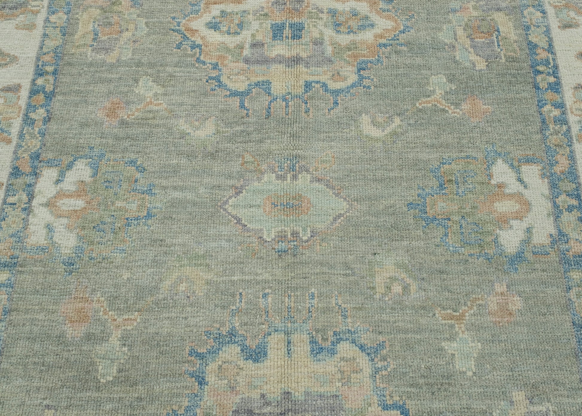 Turkish Oushak Rug 6'2" x 9' #17720