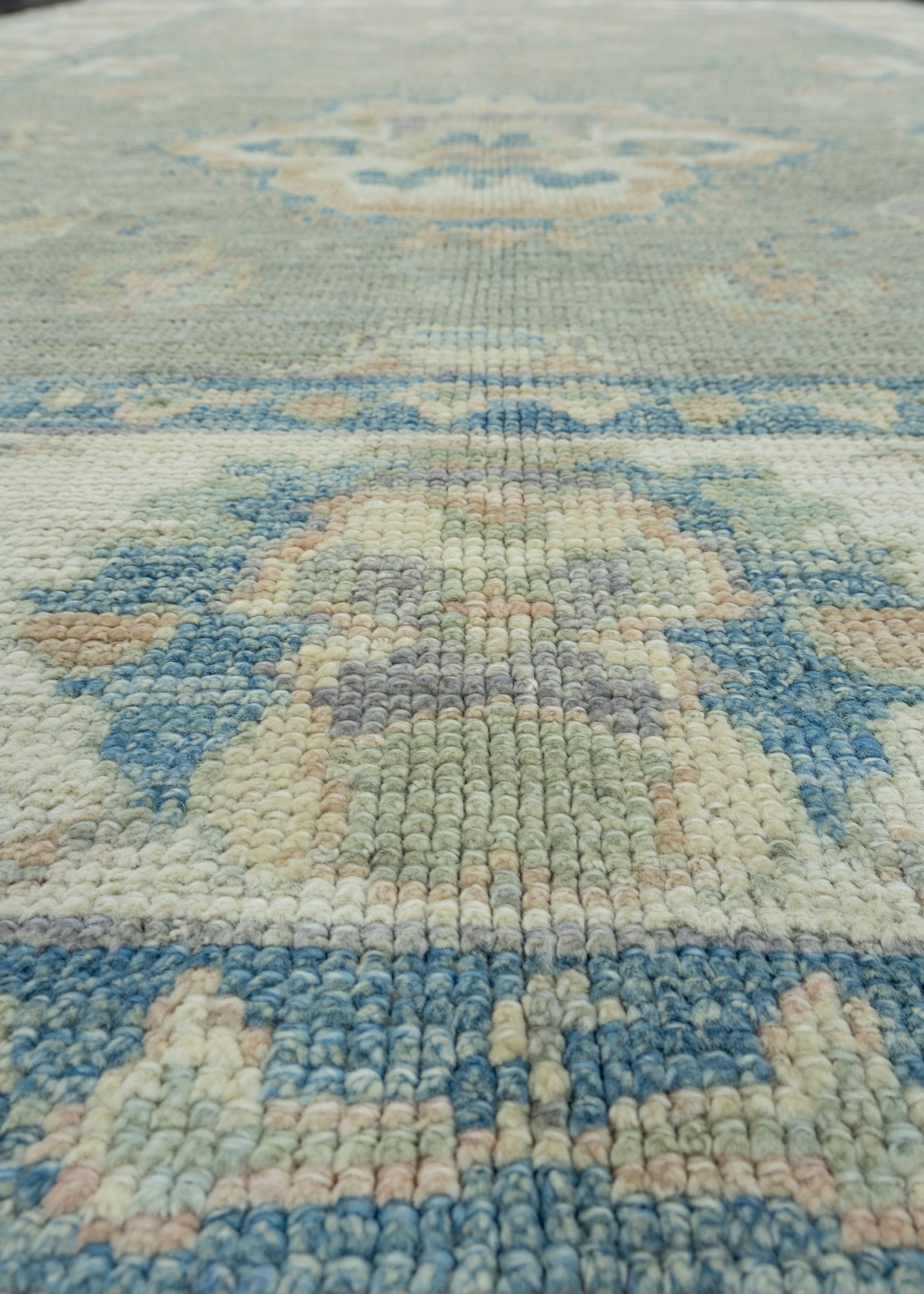 Turkish Oushak Rug 6'2" x 9' #17720