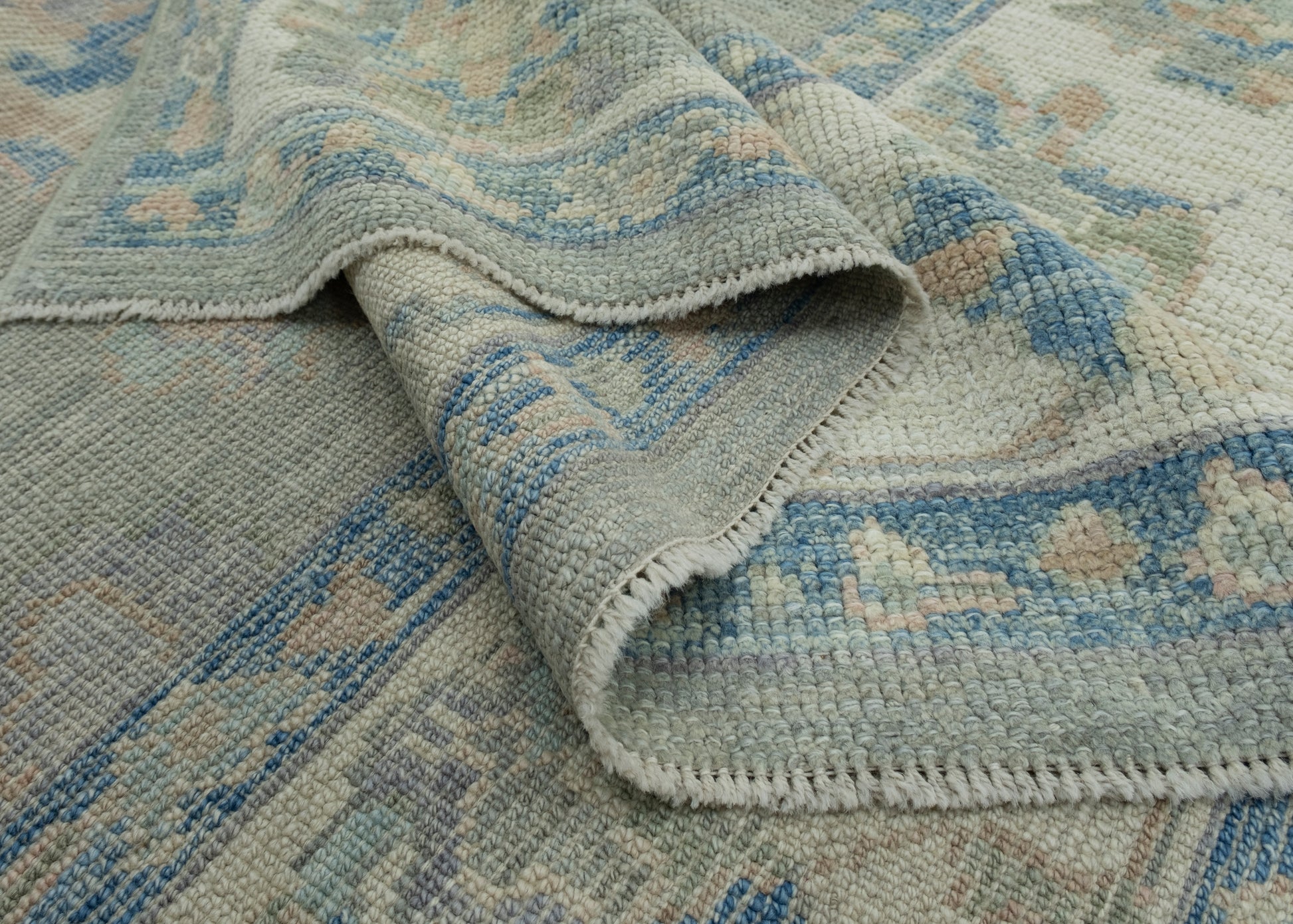 Turkish Oushak Rug 6'2" x 9' #17720