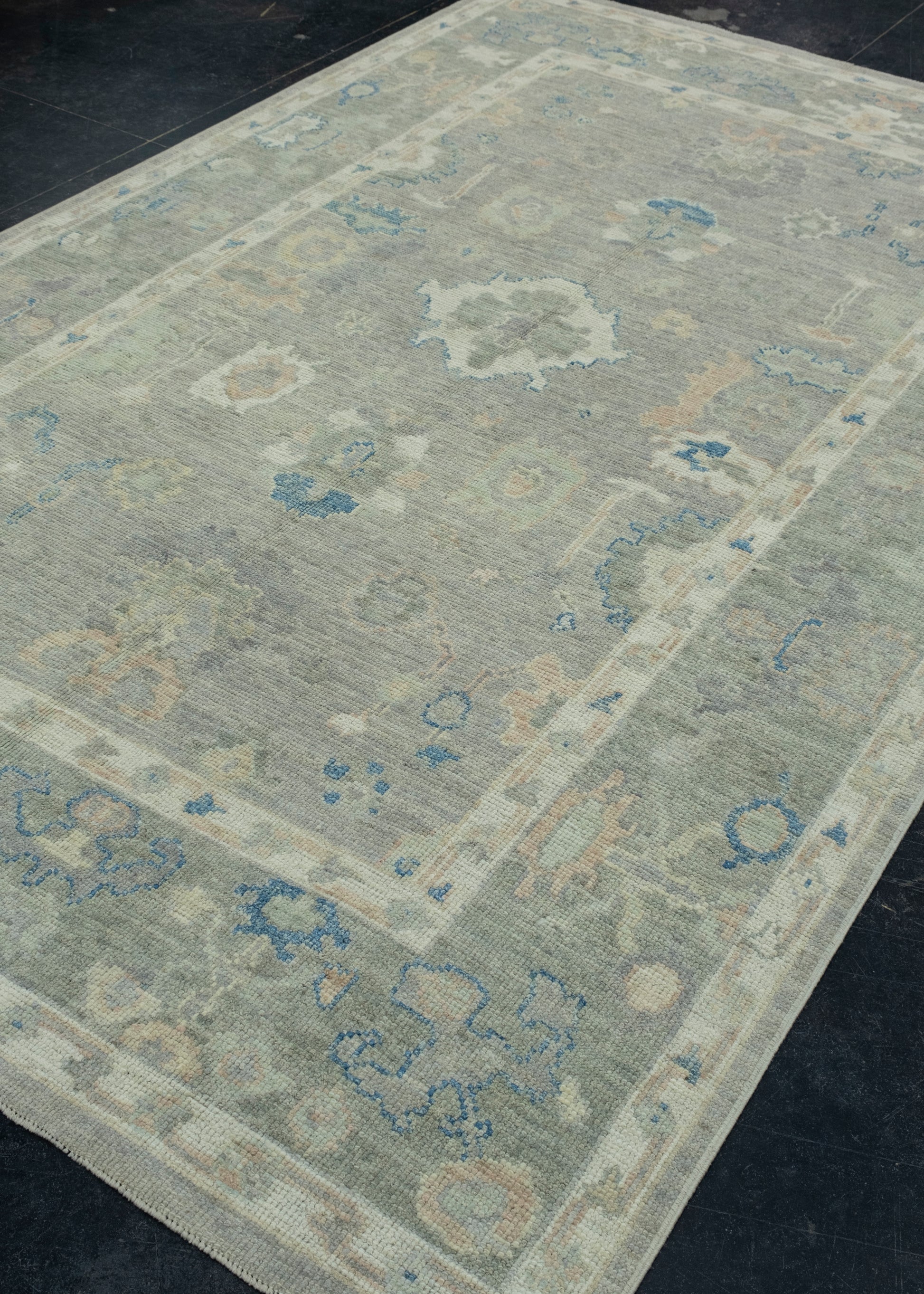 Turkish Oushak Rug 6' x 9'5" #17724