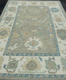 Turkish Oushak Rug 6'3" x 9'2" #17860