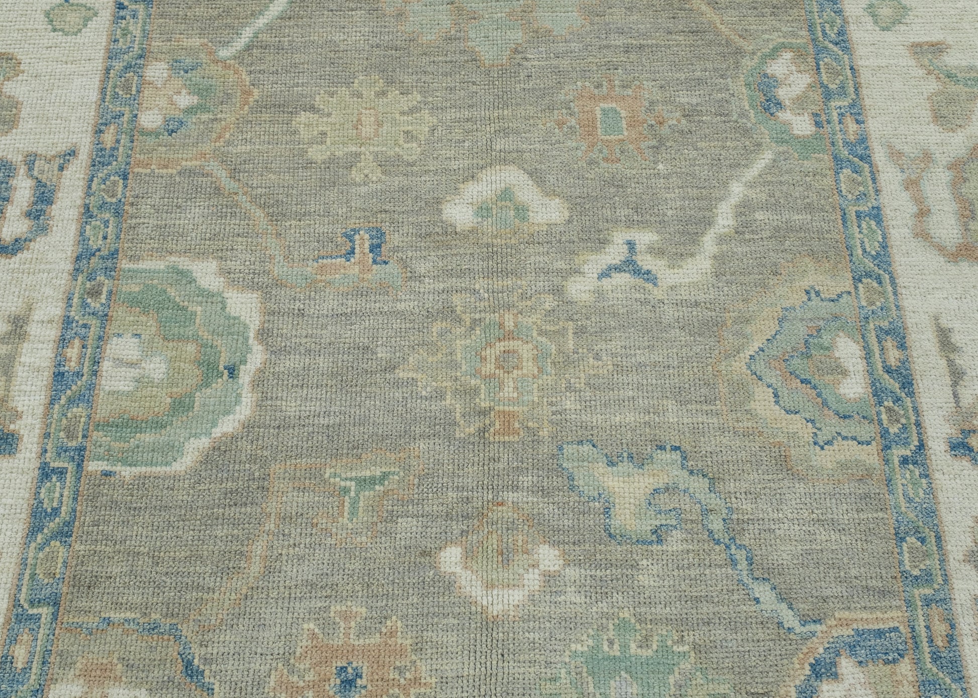 Turkish Oushak Rug 6'3" x 9'2" #17860
