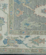 Turkish Oushak Rug 6'1" x 8'10" #17951