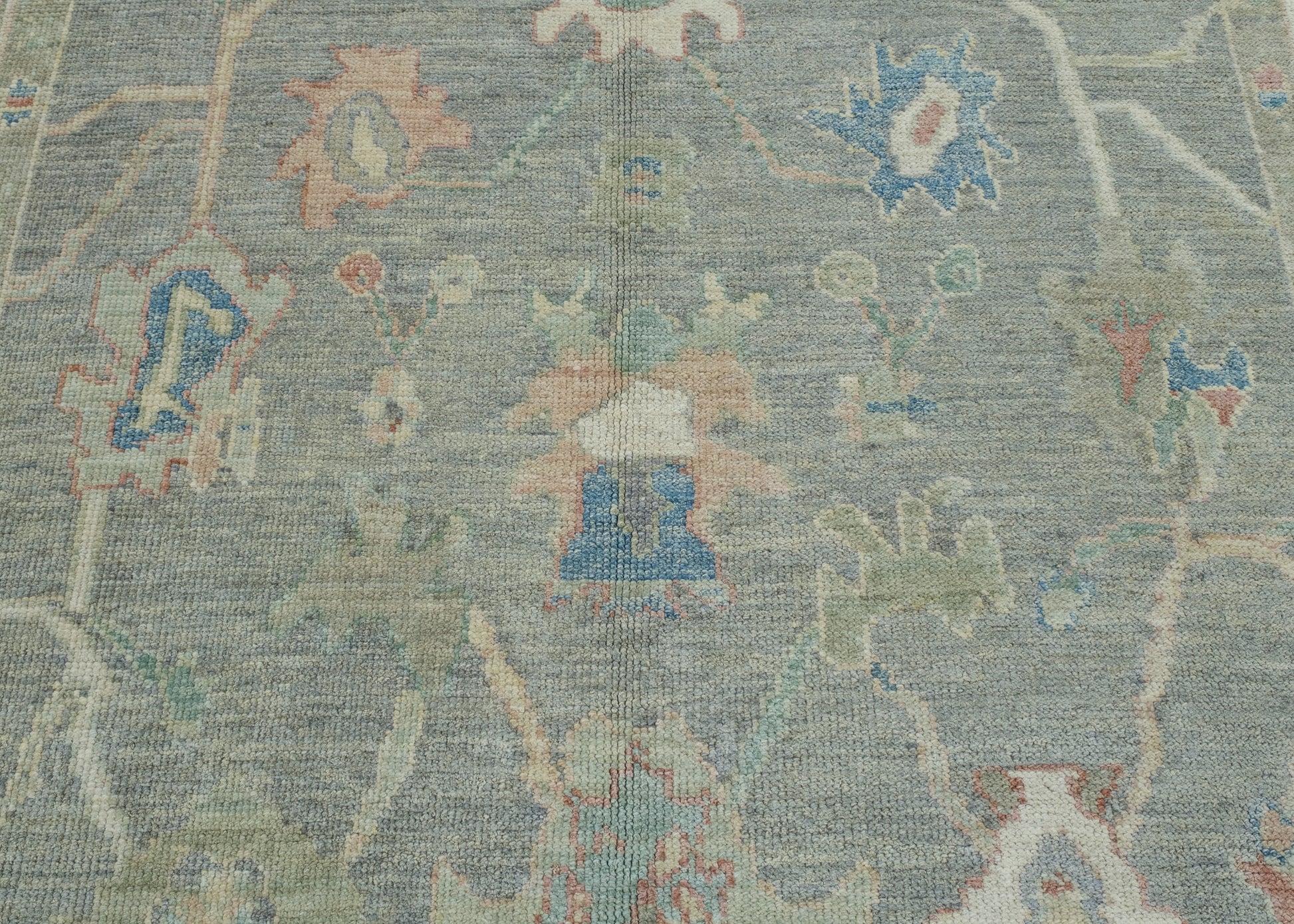 Turkish Oushak Rug 6'1" x 8'10" #17951