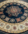 Oriental Hand Knotted Round Rug 8' x 8' #17101