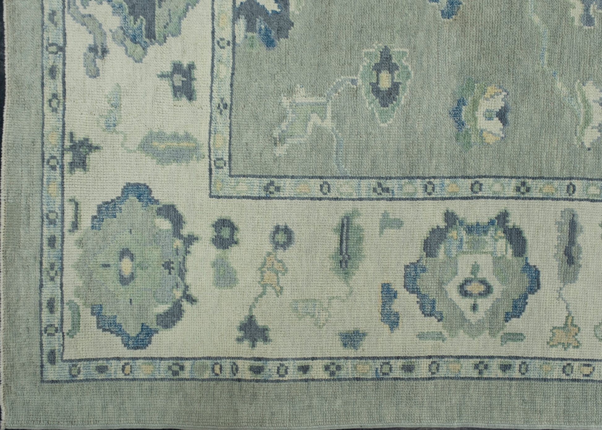 Turkish Oushak Rug 6'3" x 8'10" #17640
