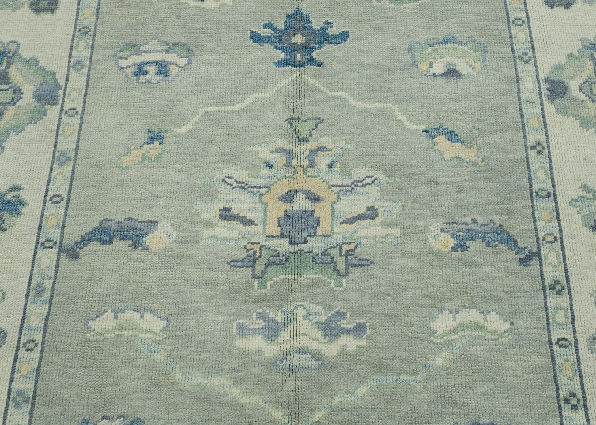 Turkish Oushak Rug 6'3" x 8'10" #17640