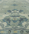 Turkish Oushak Rug 6'3" x 8'10" #17640
