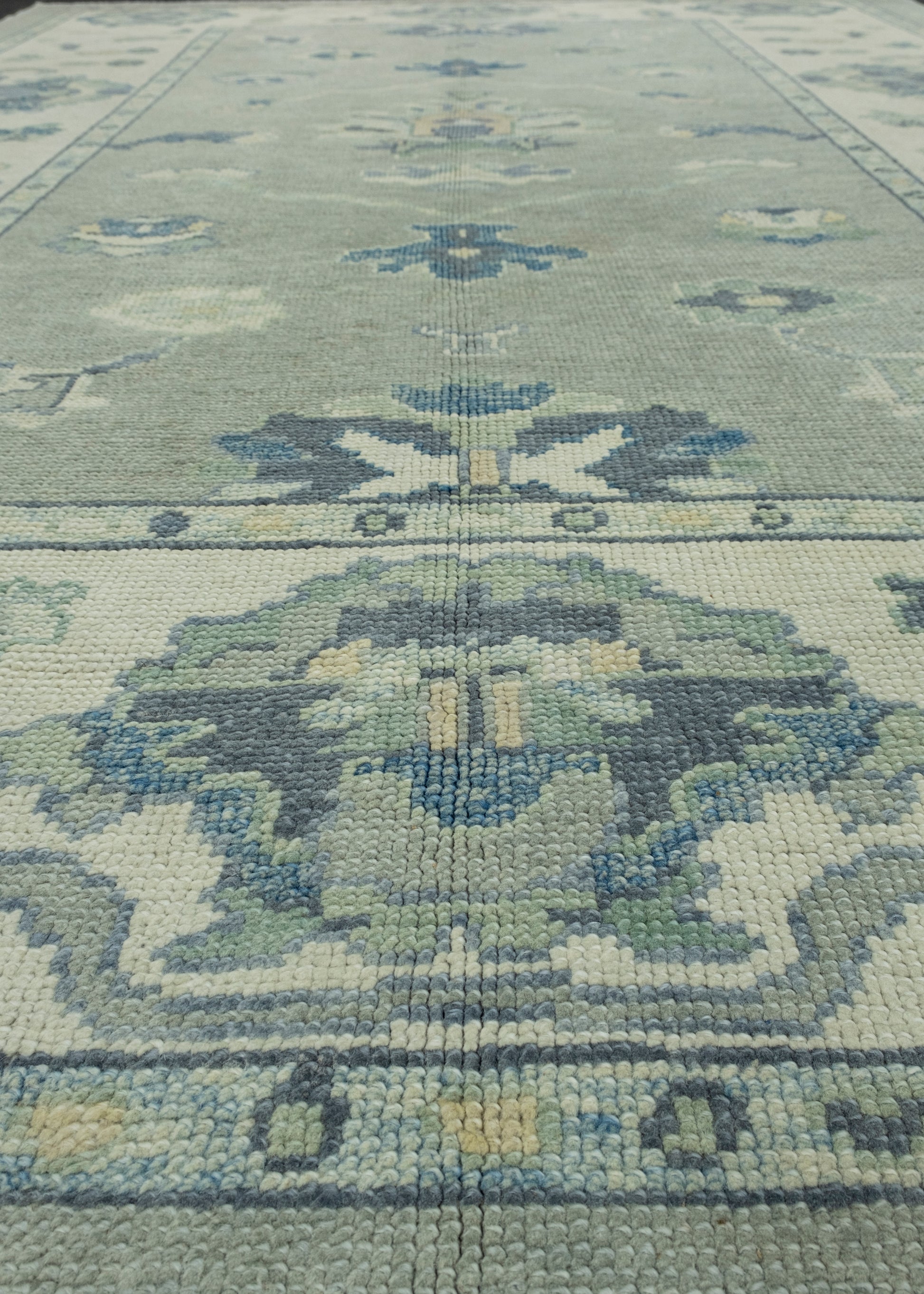 Turkish Oushak Rug 6'3" x 8'10" #17640
