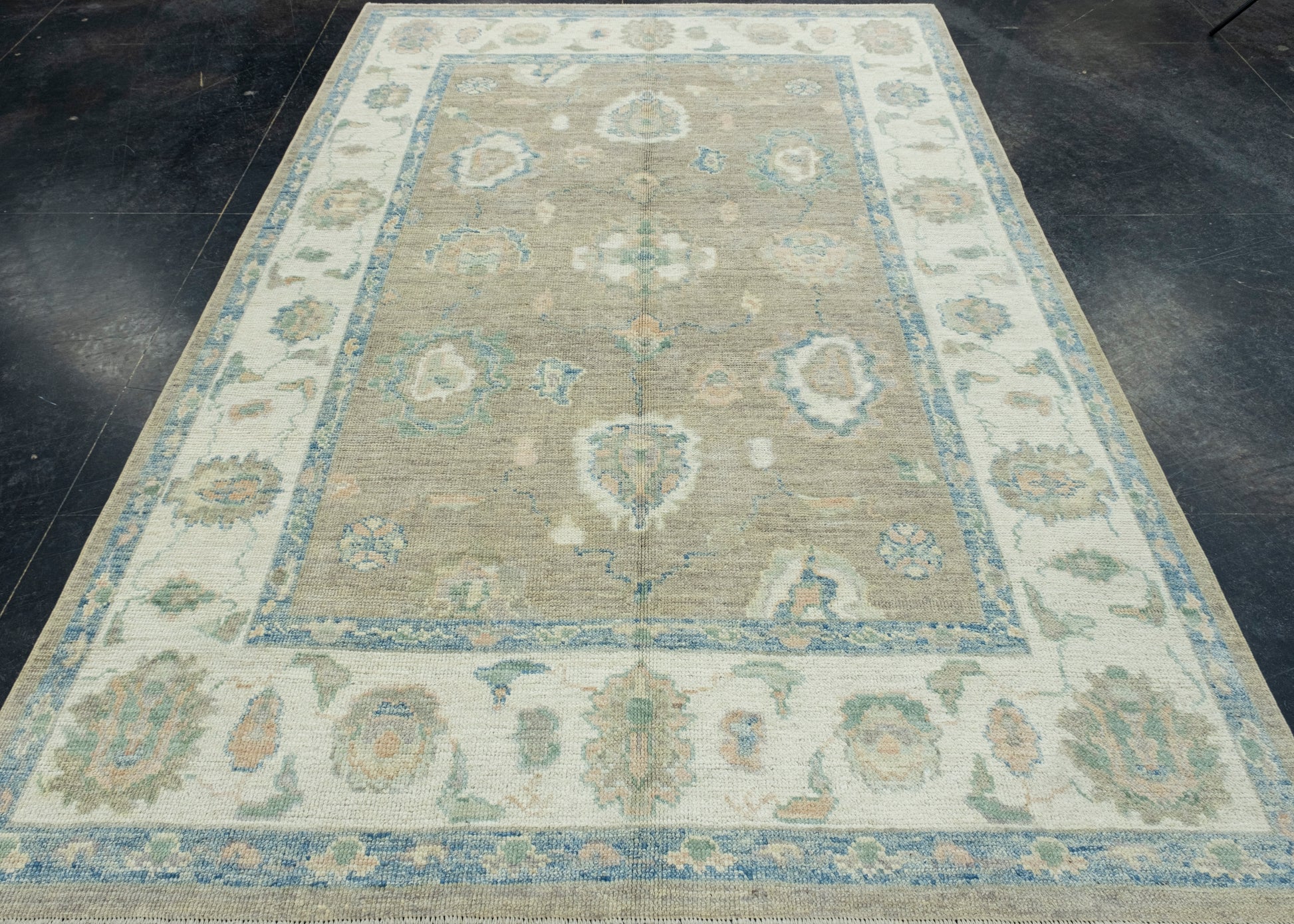 Turkish Oushak Rug 6' x 9'1" #17726