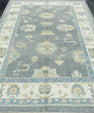 Turkish Oushak Rug 6'1" x 8'6" #17106