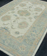 Turkish Oushak Rug 6'4" x 9'2" #17760