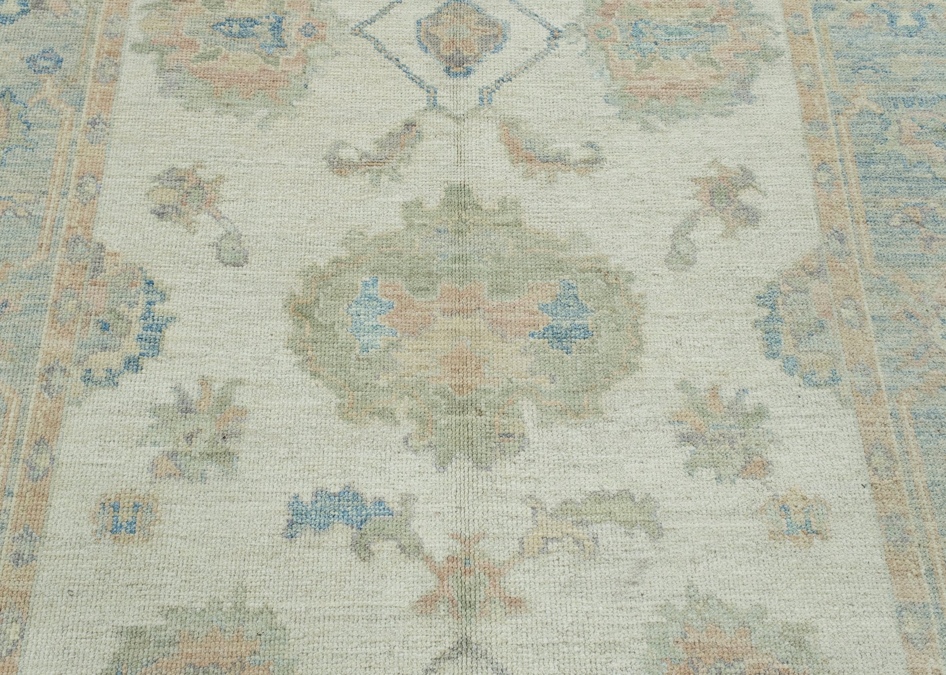 Turkish Oushak Rug 6'4" x 9'2" #17760
