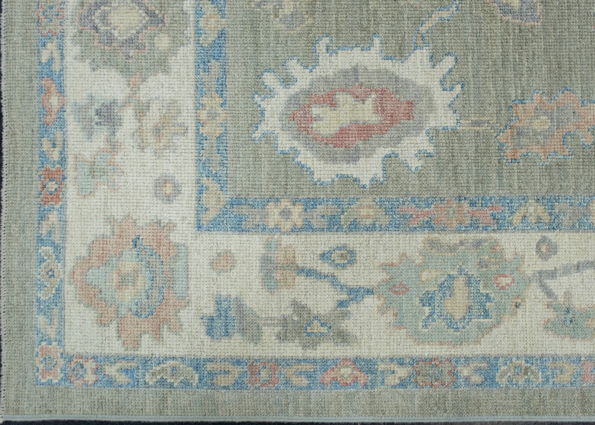 Turkish Oushak Rug 6' x 8'11" #17868