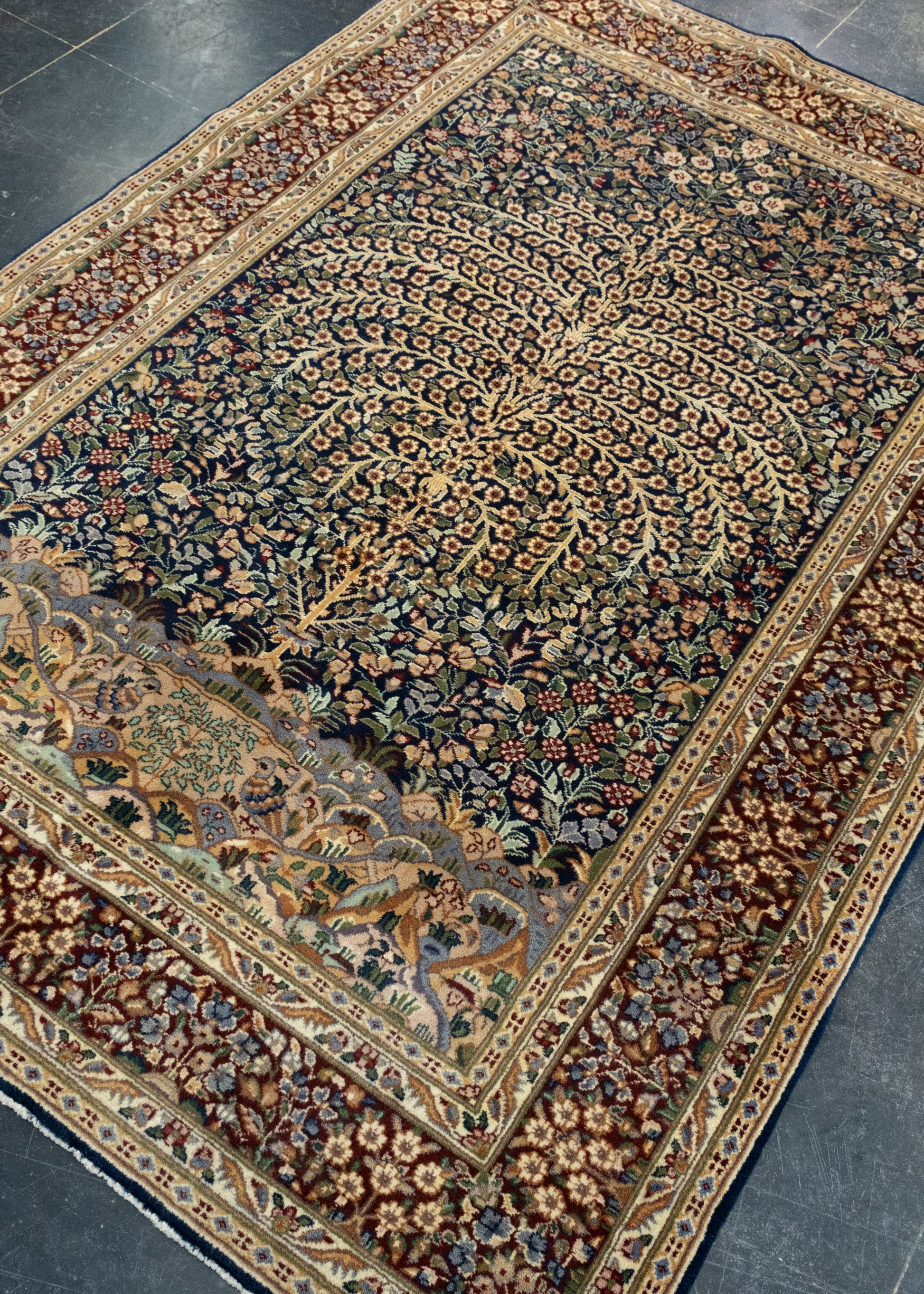 Turkish Oushak Rug 4'6" x 6'6" #17468