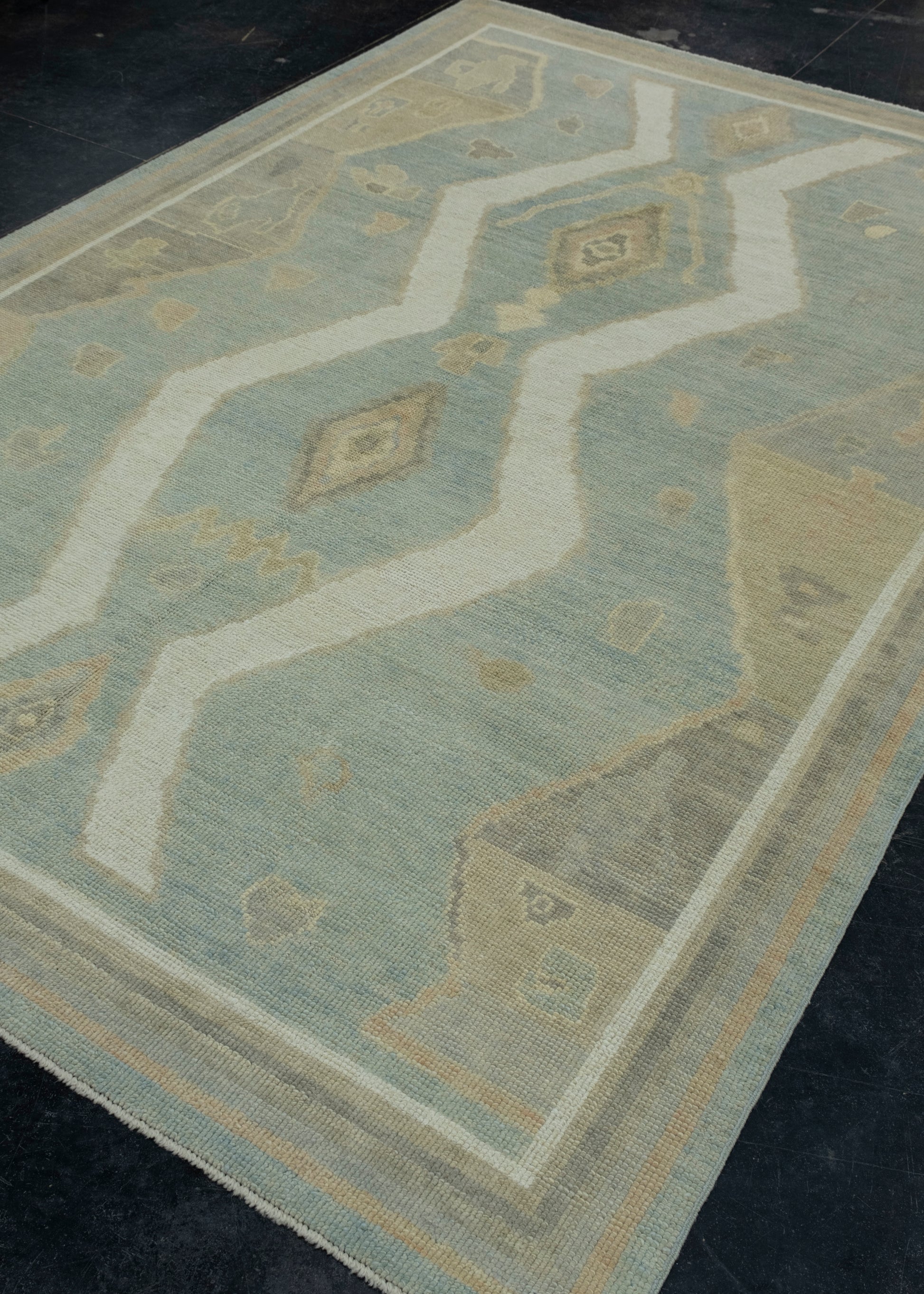 Turkish Oushak Rug 6'3" x 9'4" #17019