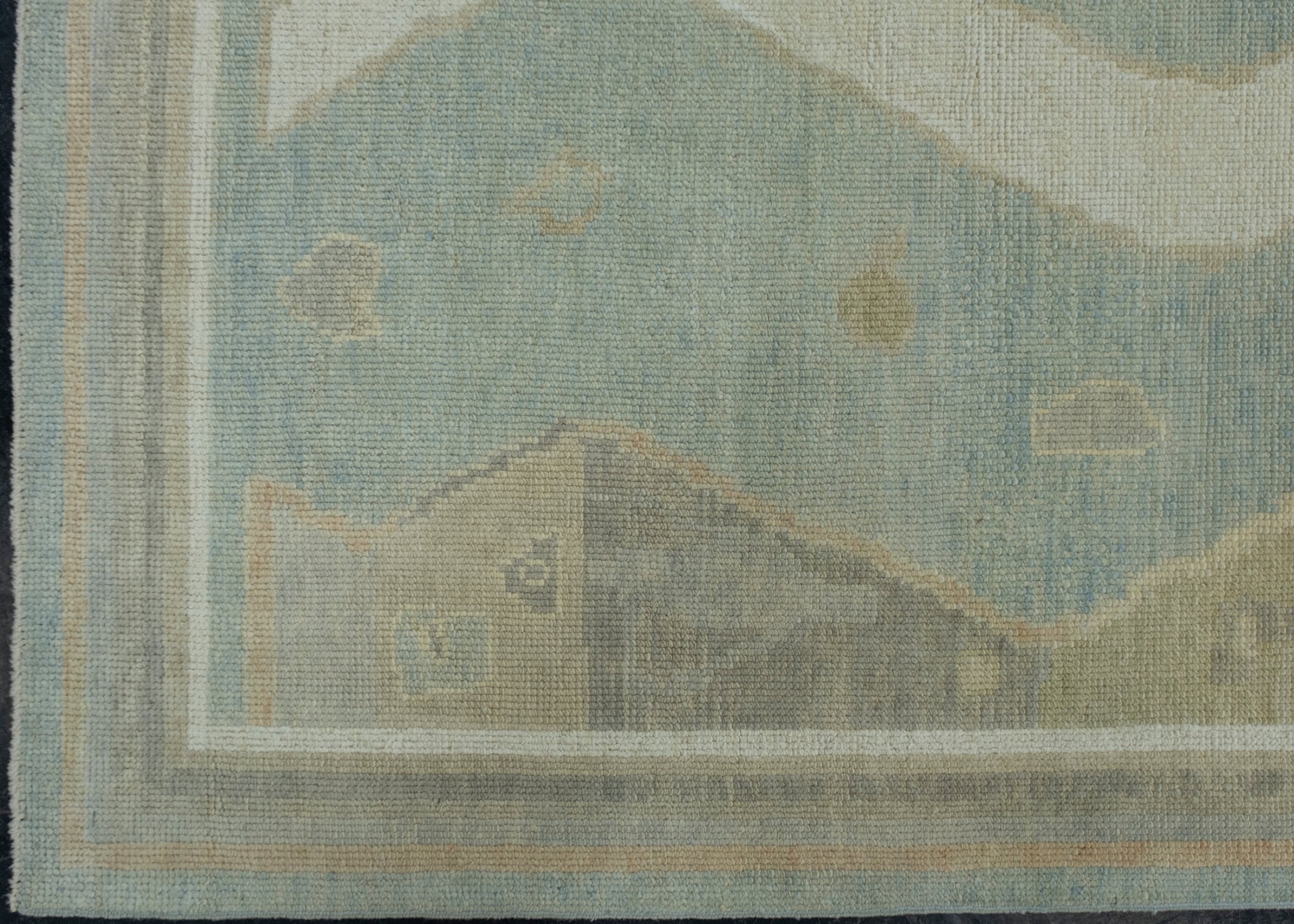 Turkish Oushak Rug 6'3" x 9'4" #17019