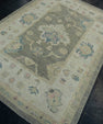 Turkish Oushak Rug 5'1" x 7'1" #17935