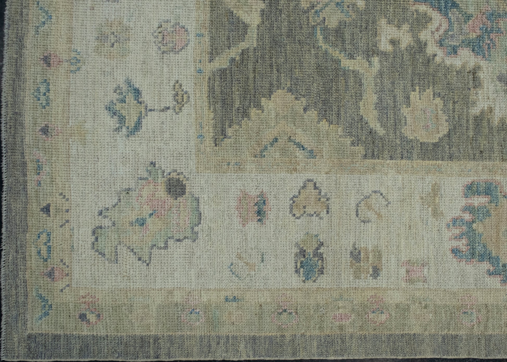 Turkish Oushak Rug 5'1" x 7'1" #17935