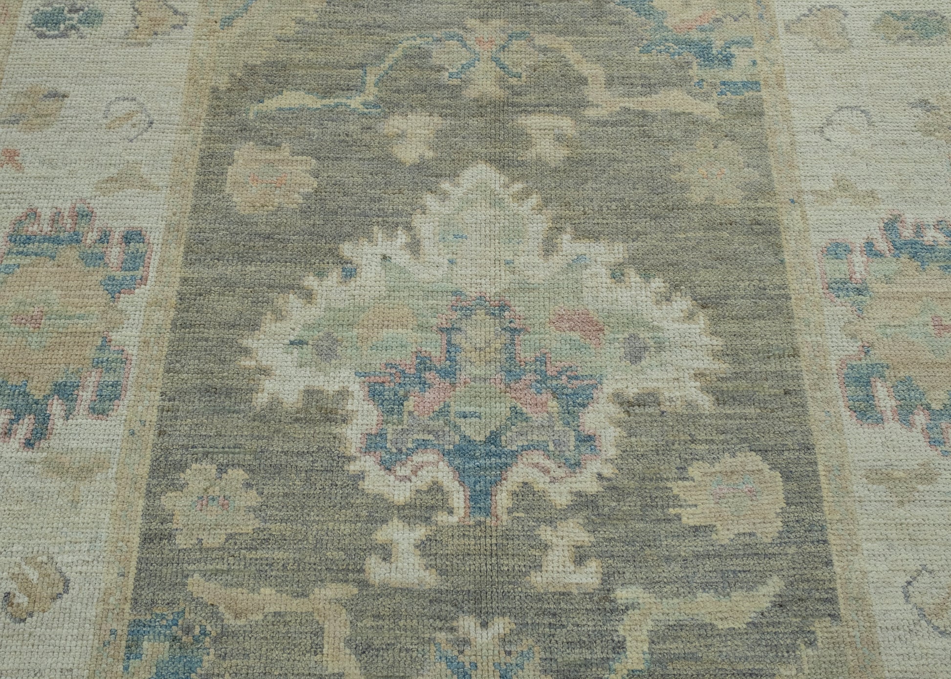 Turkish Oushak Rug 5'1" x 7'1" #17935