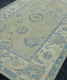Turkish Oushak Rug 6'2" x 9'1" #17110