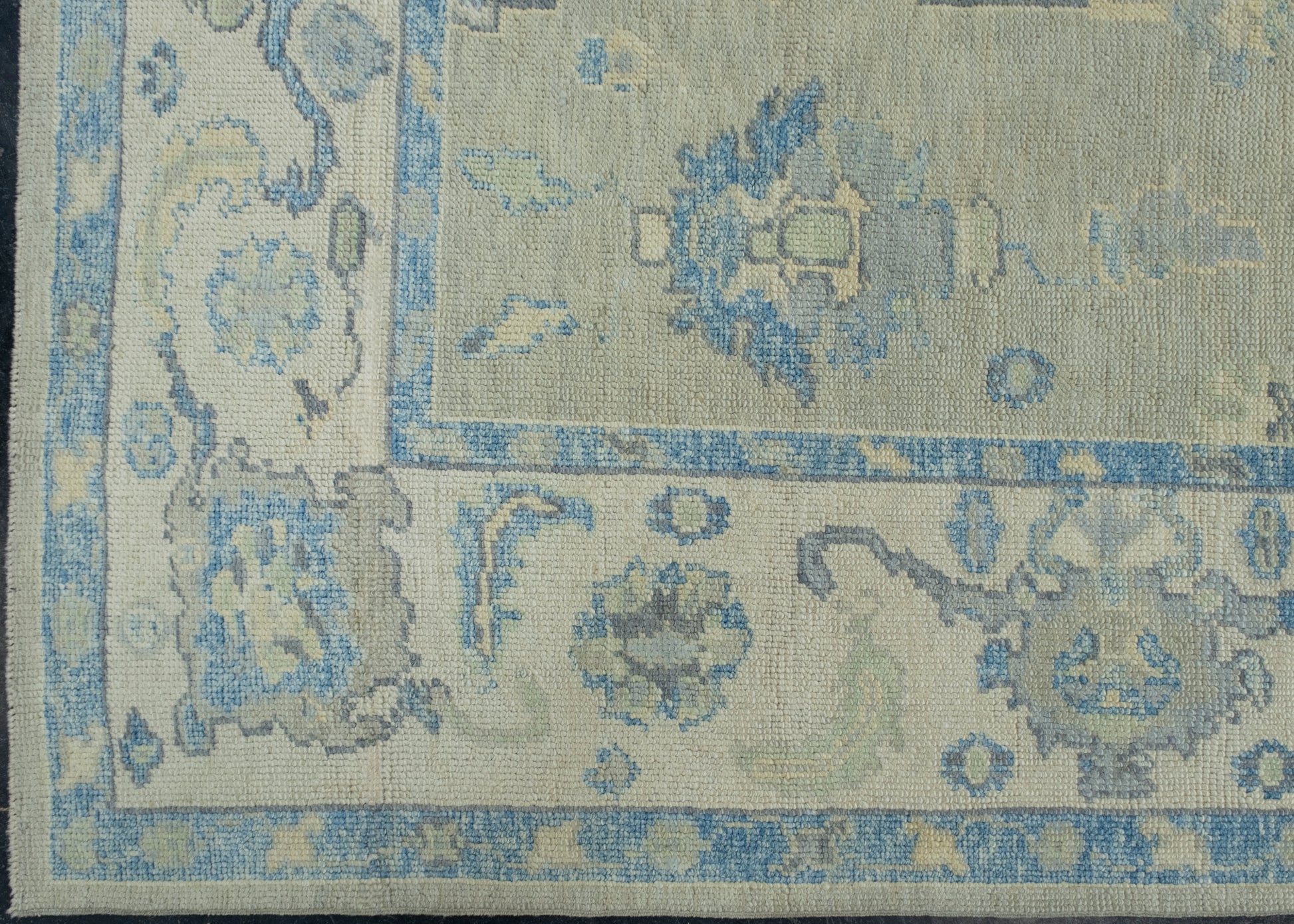 Turkish Oushak Rug 6'2" x 9'1" #17110