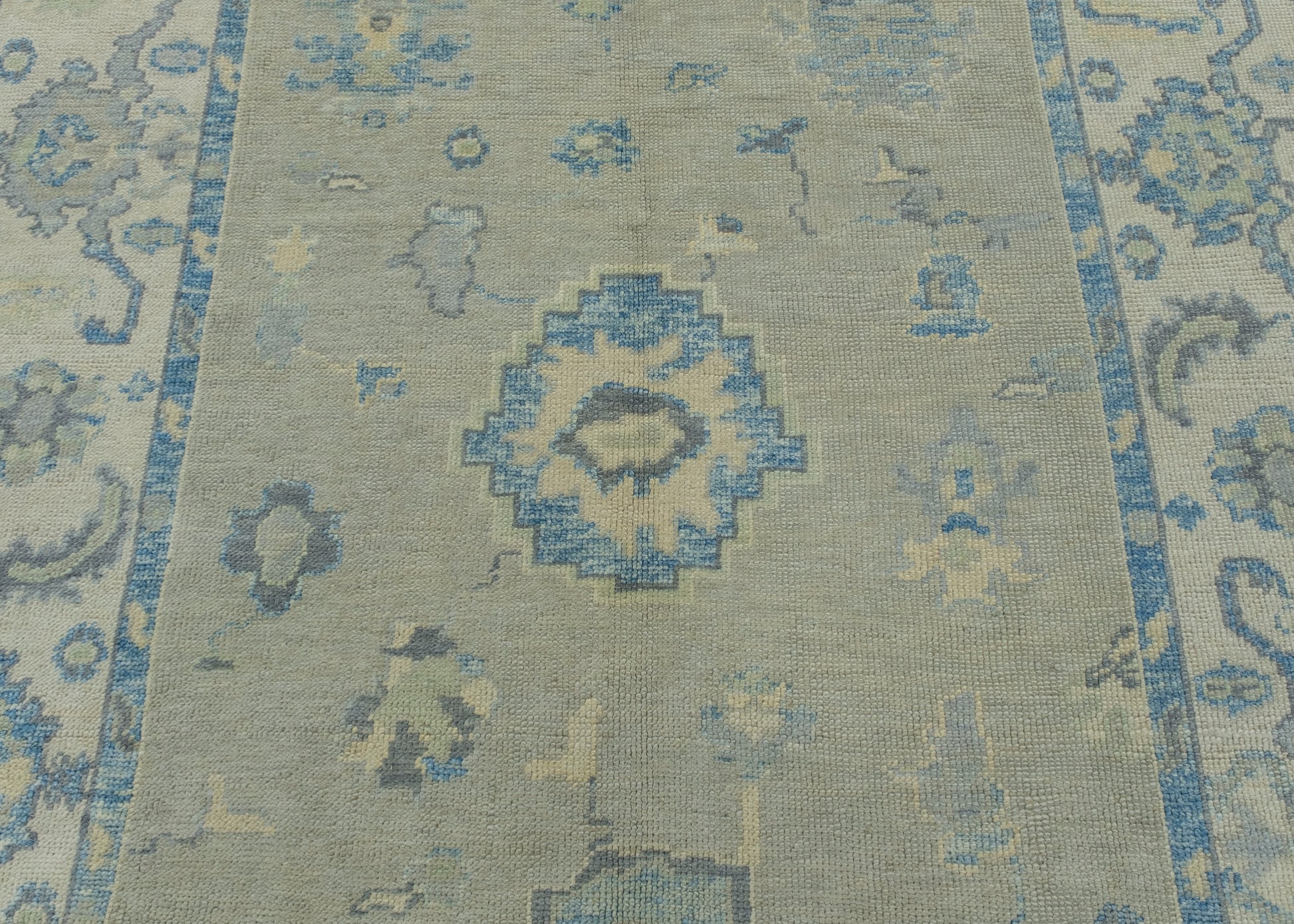 Turkish Oushak Rug 6'2" x 9'1" #17110