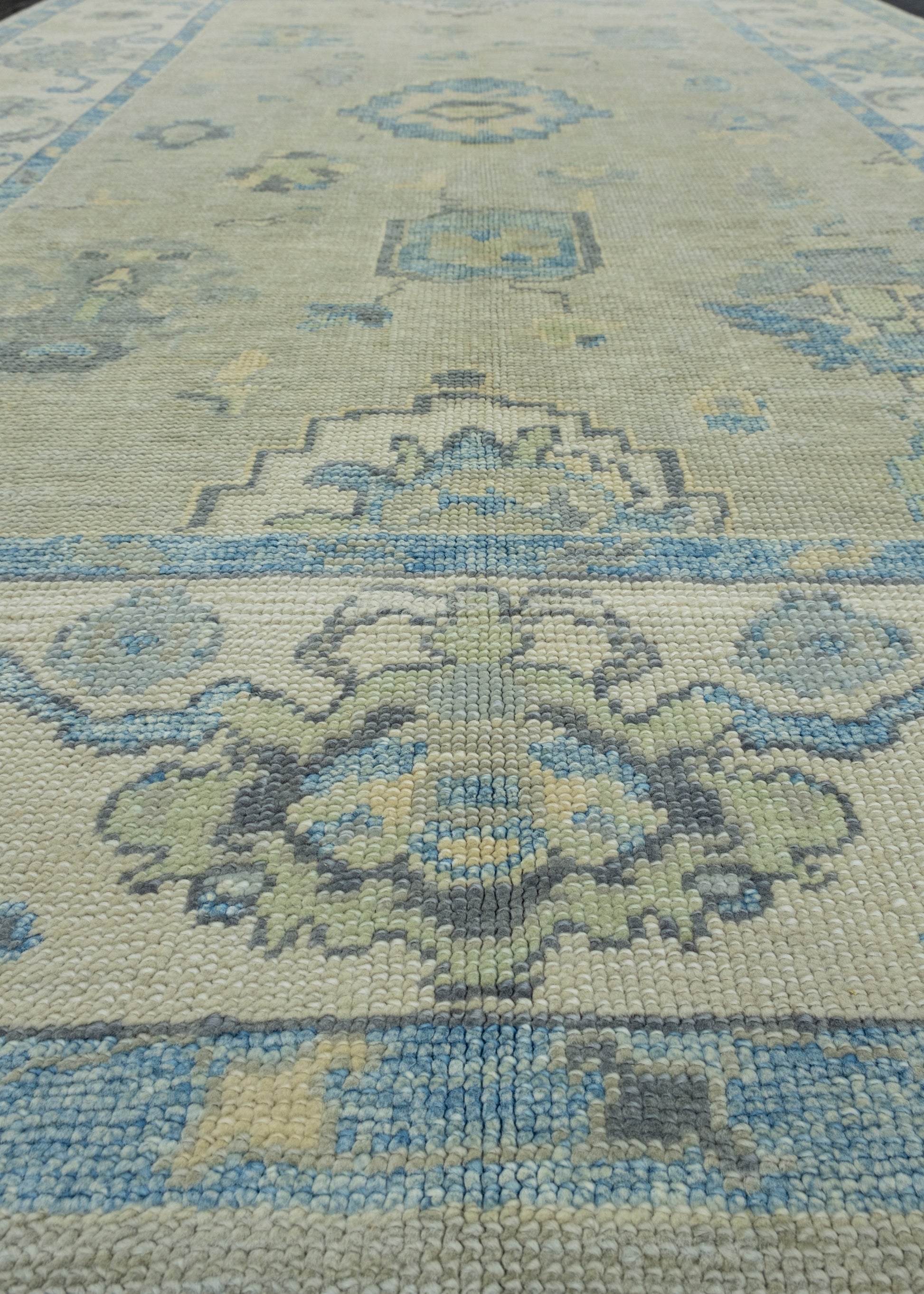 Turkish Oushak Rug 6'2" x 9'1" #17110