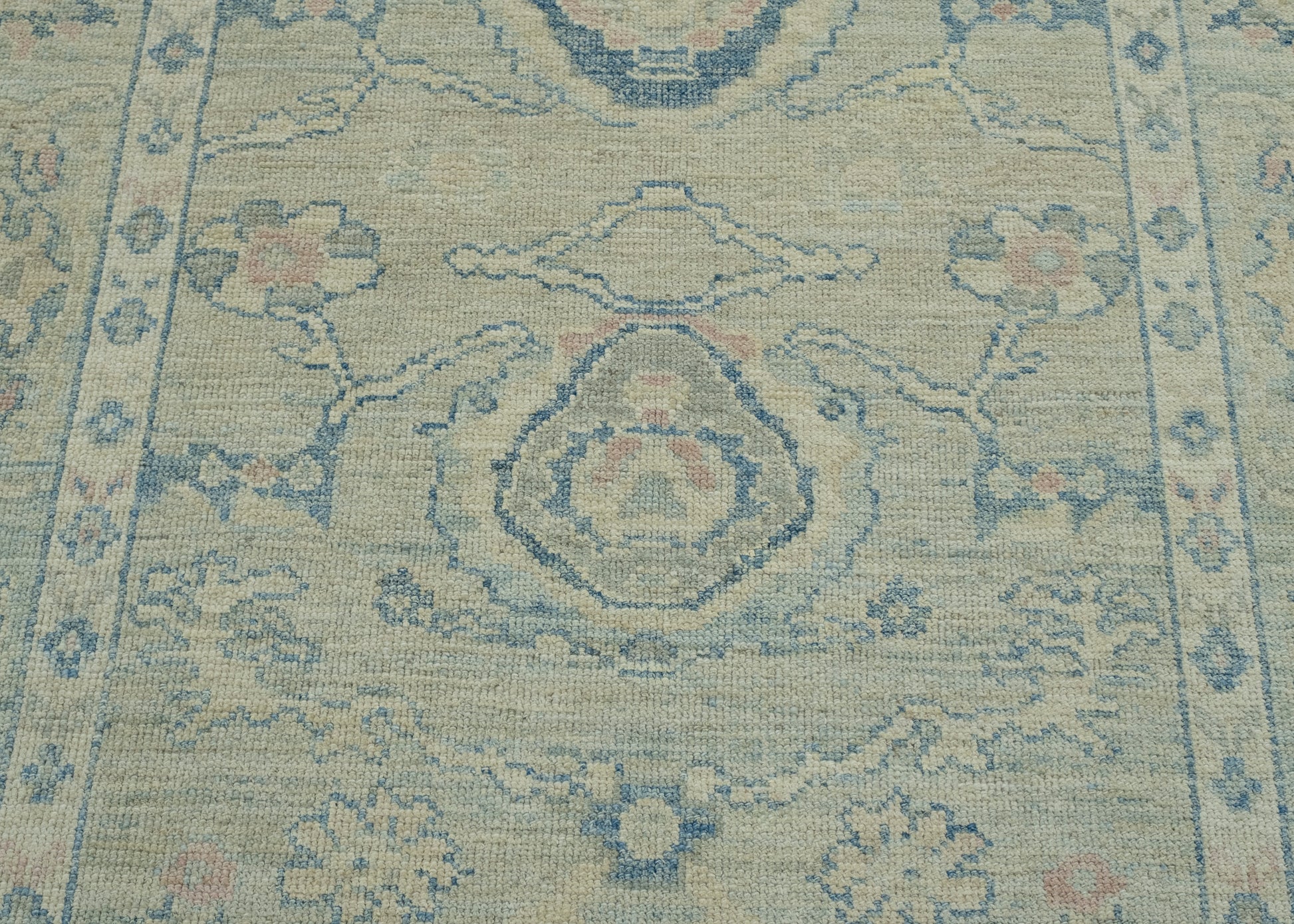 Turkish Oushak Rug 5'1" x 7' #17833