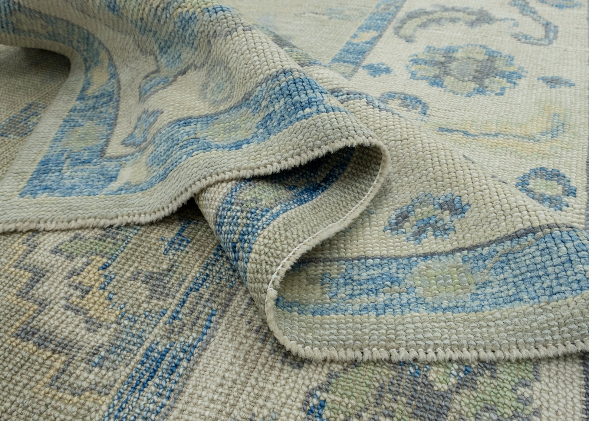 Turkish Oushak Rug 6'2" x 9'1" #17110