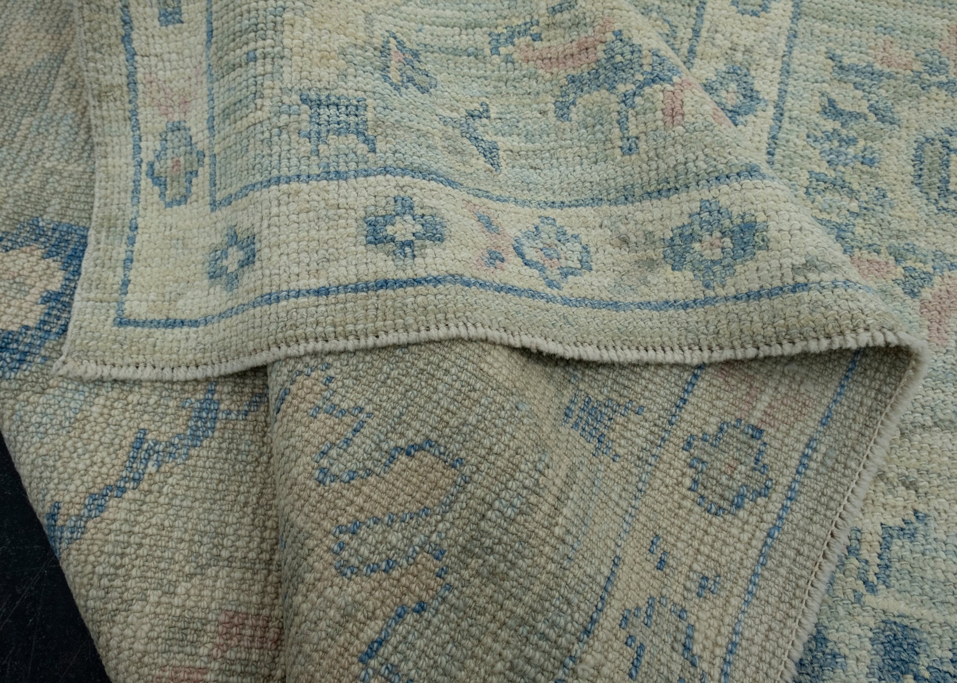 Turkish Oushak Rug 5'1" x 7' #17833